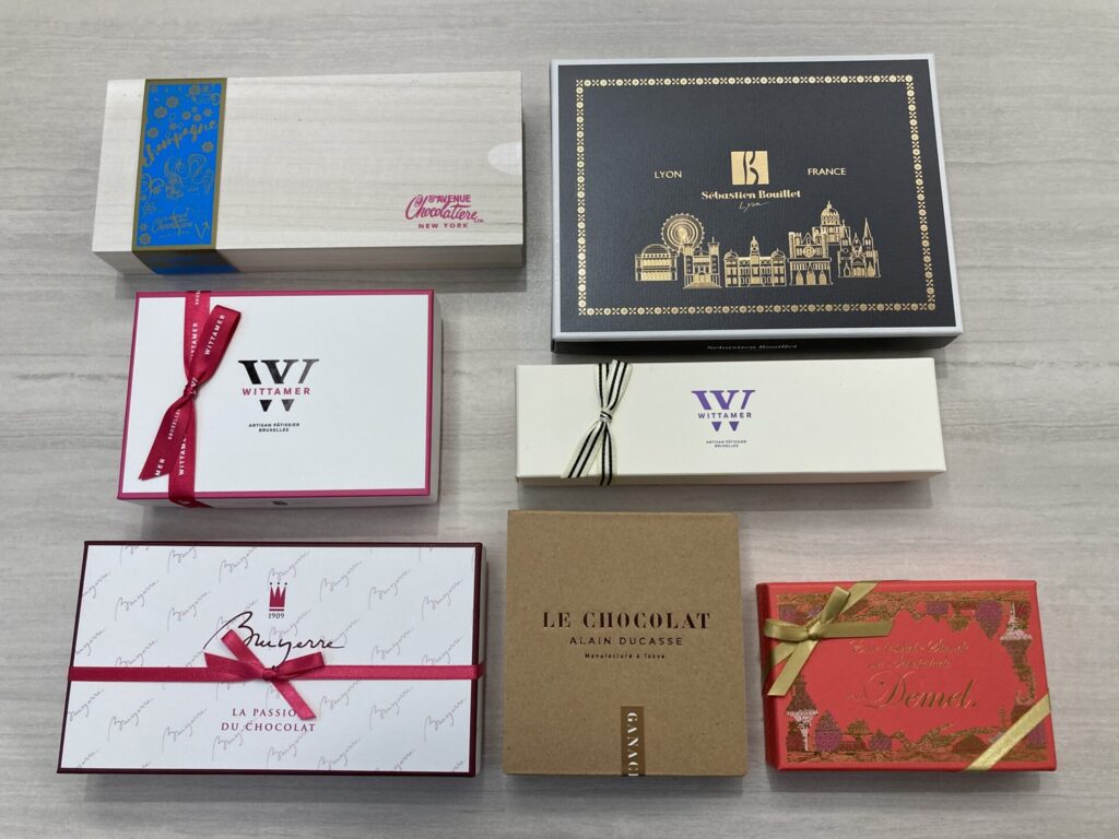 わたしのご褒美チョコの数々